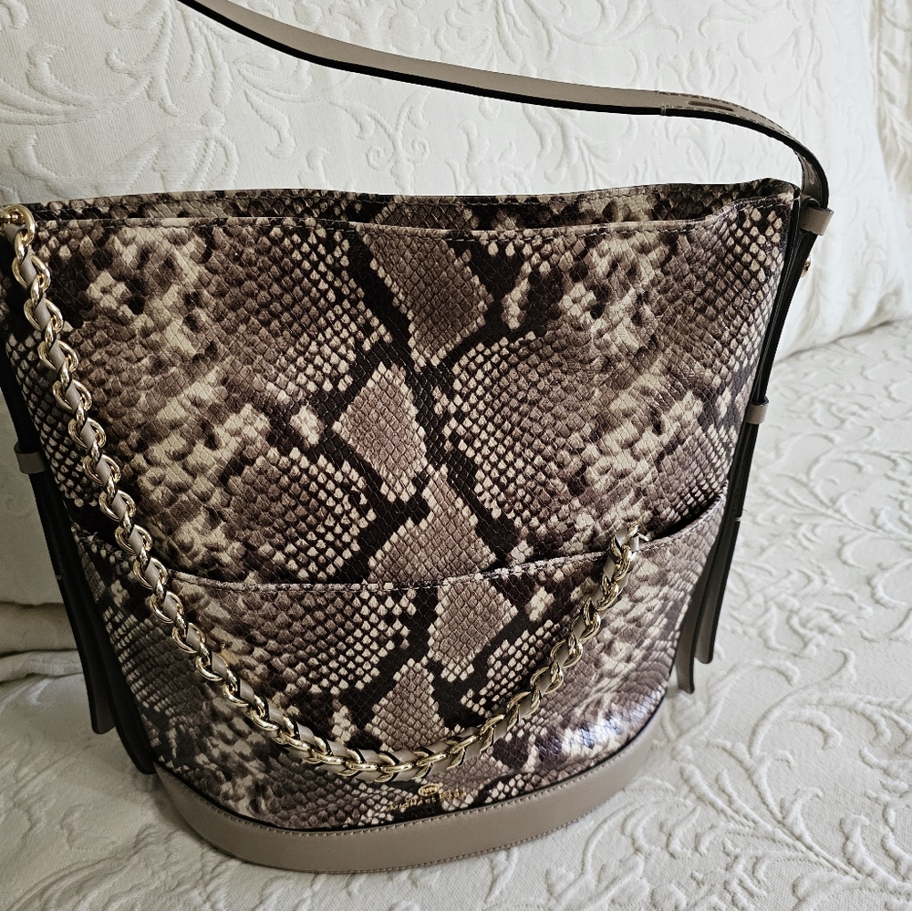 Michael Kors Snakeskin Shoulder Bag